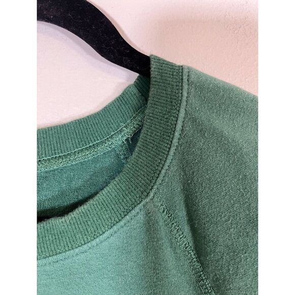 BDG Sweatshirt Top Green S Bulldog Basketball Graphic Preppy Varsity Collegiate - Picture 5 of 11